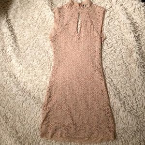 bebe lace dress
